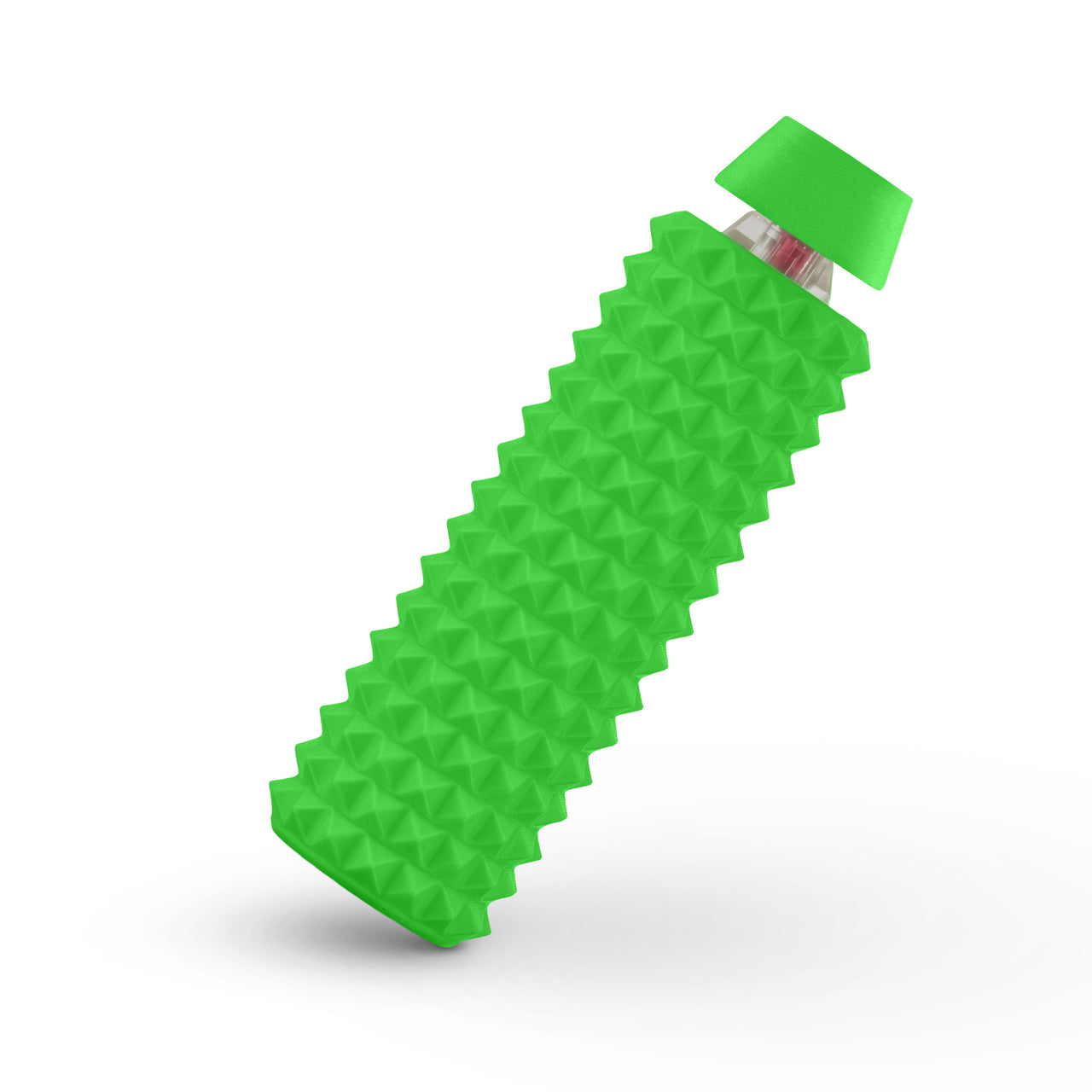 Spike Roller Clicker, Tactile Pain Stimming Fidget with Clicker Switch, Pain Stimulation Roller with Lanyard (Green)