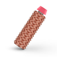 Thumbnail for Spike Roller Clicker, Tactile Pain Stimming Fidget with Clicker Switch, Pain Stimulation Roller with Lanyard (Neon Rose)