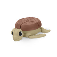 Thumbnail for Turtle Fidget Toy, Articulating Design with Shell Clickers, Pocket-Sized & Durable, Stress Relief, ADHD, Autism & Stim (Beige/Brown)