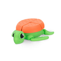 Thumbnail for Turtle Fidget Toy, Articulating Design with Shell Clickers, Pocket-Sized & Durable, Stress Relief, ADHD, Autism & Stim (Orange/Green)