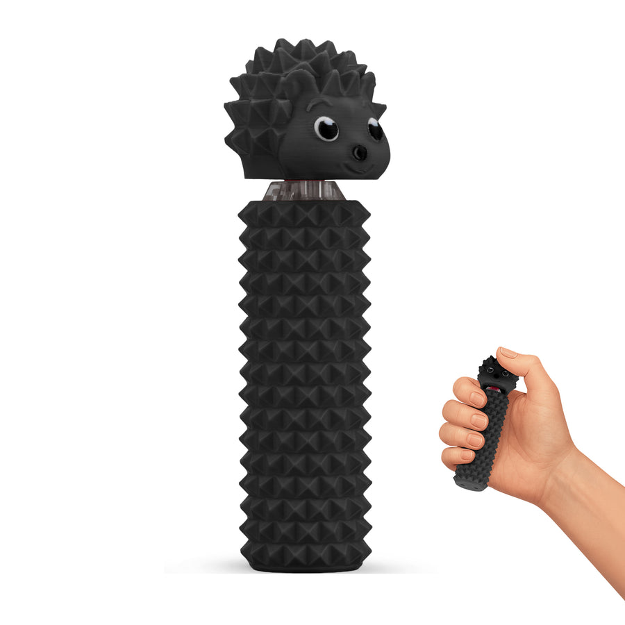 Hedgy - The Hedgehog Sensory Pain Stimming Fidget Toy, Spike Textured for Stress Relief, Focus and Concentration (Black)
