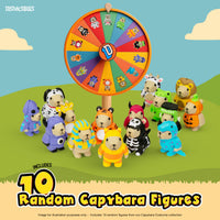 Thumbnail for Mystery Fidget Sensory Costumed Capybara Pack, 10 Articulated 3D Printed Costumed Capybaras & Sensory Clicker Box, Random Colors