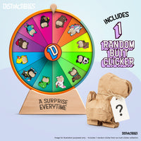 Thumbnail for Mystery Animal Butt Clicker Toy – Handheld Fidget Stress Relief Sensory Clicker with Tactile Button, Cute Animal Designs, ADHD & Anxiety Aid, Durable with Lanyard