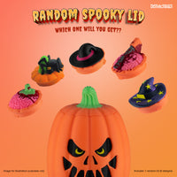 Thumbnail for Halloween Mystery Box, 10 Articulated Spooky Figures with Pumpkin Container, Random Figures and Mystery Removeable Pumpkin Lid