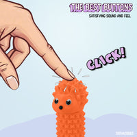 Thumbnail for Hedgy - The Hedgehog Sensory Pain Stimming Fidget Toy, Spike Textured for Stress Relief, Focus and Concentration (Orange)