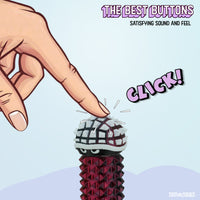Thumbnail for Shelly - Sensory Fidget Toy, Textured Pain Stimming Device, Stress Relief for Focus and Concentration (Neon Crimson)