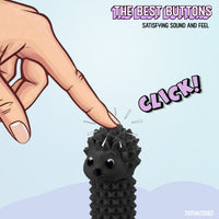 Thumbnail for Hedgy - The Hedgehog Sensory Pain Stimming Fidget Toy, Spike Textured for Stress Relief, Focus and Concentration (Black)