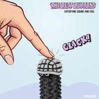 Thumbnail for Shelly - Sensory Fidget Toy, Textured Pain Stimming Device, Stress Relief for Focus and Concentration (Black & White)