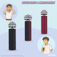 Thumbnail for Shelly - Sensory Fidget Toy, Textured Pain Stimming Device, Stress Relief for Focus and Concentration (Neon Crimson)