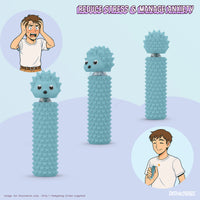 Thumbnail for Hedgy - The Hedgehog Sensory Pain Stimming Fidget Toy, Spike Textured for Stress Relief, Focus and Concentration (Blue)