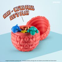 Thumbnail for 3D Articulating Fidget Animals, Mystery Pack of 10 with Mystery Egg, Random Assorted Designs, Stress Relief, Unique & Fun