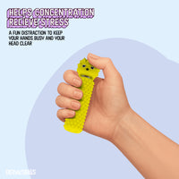 Thumbnail for Hedgy - The Hedgehog Sensory Pain Stimming Fidget Toy, Spike Textured for Stress Relief, Focus and Concentration (Yellow)