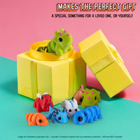 Thumbnail for 3D Articulating Fidget Animals, Mystery Pack of 10, Random Assorted Colors and Designs, Stress Relief, Unique & Fun
