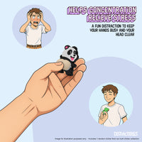 Thumbnail for Mystery Animal Butt Clicker Toy – Handheld Fidget Stress Relief Sensory Clicker with Tactile Button, Cute Animal Designs, ADHD & Anxiety Aid, Durable with Lanyard