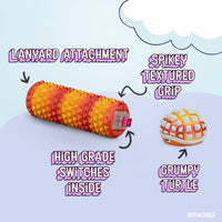 Thumbnail for Shelly - Sensory Fidget Toy, Textured Pain Stimming Device, Stress Relief for Focus and Concentration (Neon Nova)