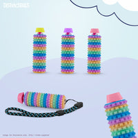 Thumbnail for Spike Roller Clicker, Tactile Pain Stimming Fidget with Clicker Switch, Pain Stimulation Roller with Lanyard (Rainbow)