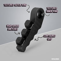 Thumbnail for 3-in-1 Fidget Spinner with Clicker Buttons and Sensory Strip, Stress Relief Toy for ADHD and Anxiety