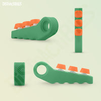 Thumbnail for 3-in-1 Fidget Spinner with Clicker Buttons and Sensory Strip, Stress Relief Toy for ADHD and Anxiety