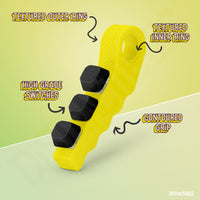 Thumbnail for 3-in-1 Fidget Spinner with Clicker Buttons and Sensory Strip, Stress Relief Toy for ADHD and Anxiety