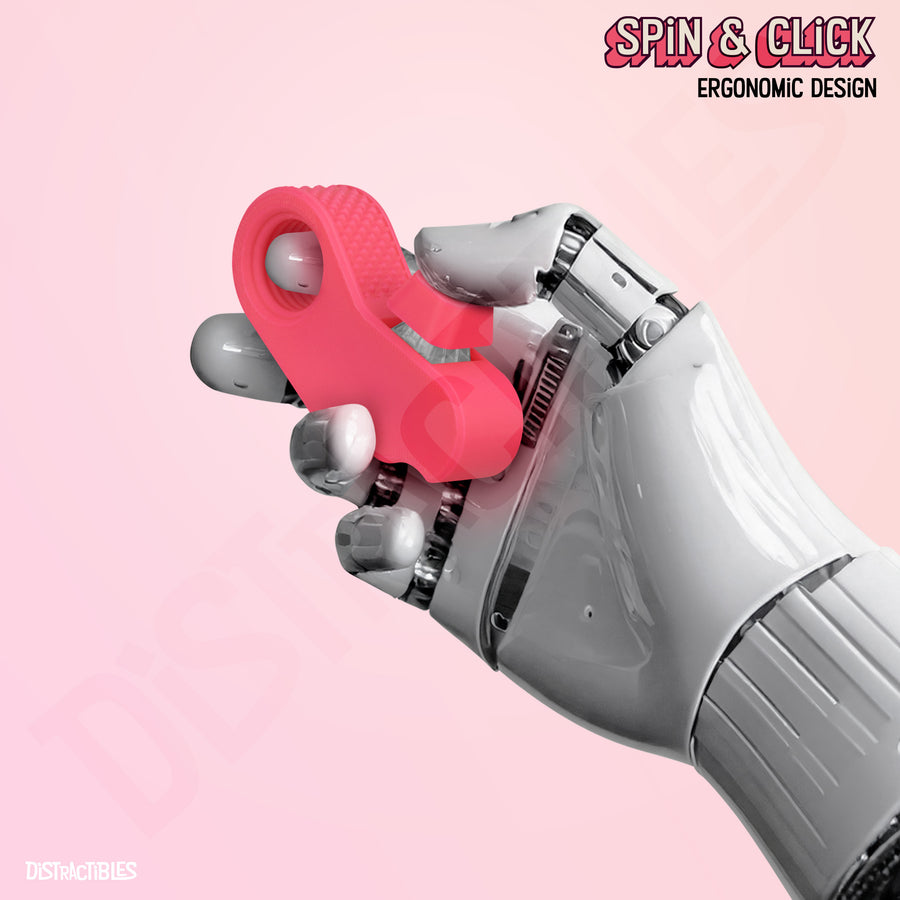 Distractibles Spin Clicker 02 - Pink - 2 Pack