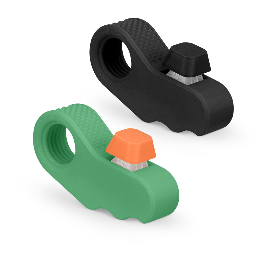 Distractibles Spin Clicker 02 - Green & Orange - 2 Pack