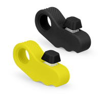 Thumbnail for Distractibles Spin Clicker 02 - Yellow & Black - 2 Pack