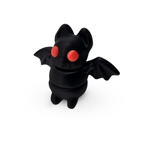 Distracties Bat - 3D Printed Articulated Toy Fidget Friend