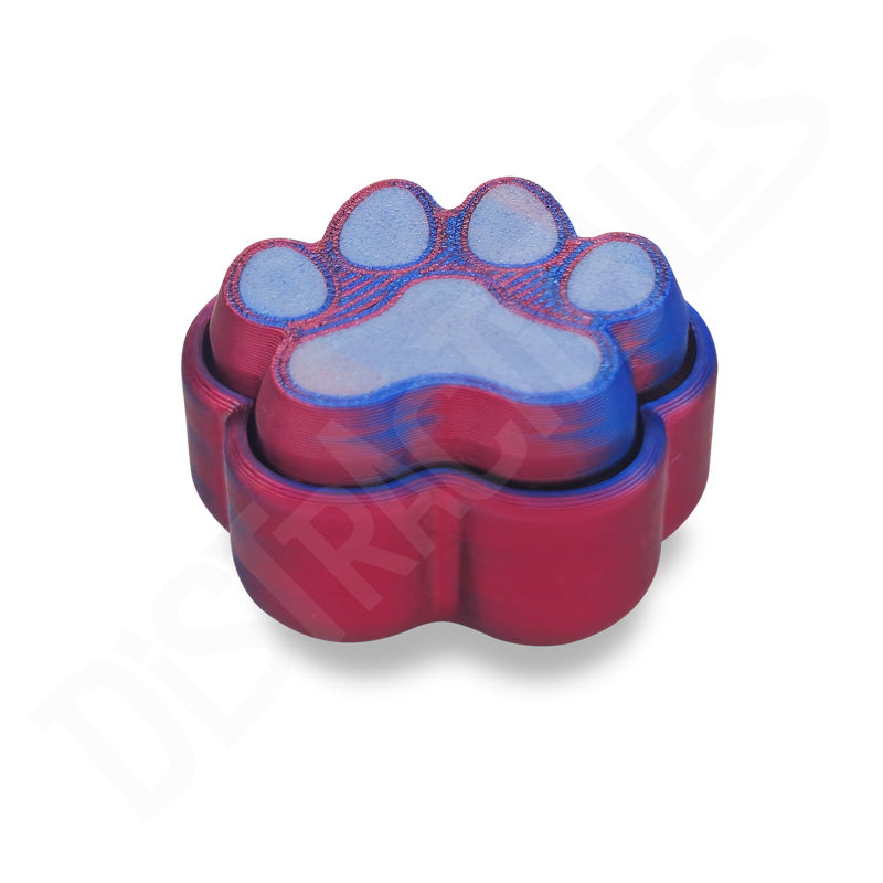 Dog Paw Fidget Clicker Keychain – Ultra-Clicky Mechanical Switch, Stress & Anxiety Relief Toy