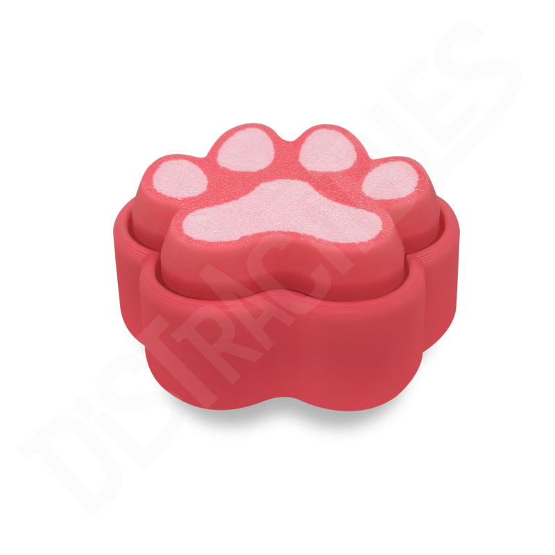 Dog Paw Fidget Clicker Keychain – Ultra-Clicky Mechanical Switch, Stress & Anxiety Relief Toy