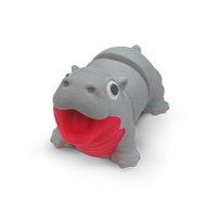 Thumbnail for Distracties Moo Deng bb Hippo - 3D Printed Articulated Toy Fidget Friend