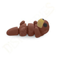 Thumbnail for Distracties Otter - Belly Up - 3D Printed Articulated Toy Fidget Friend