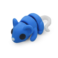 Thumbnail for Distracties Mouse - 3D Printed Articulated Toy Fidget Friend