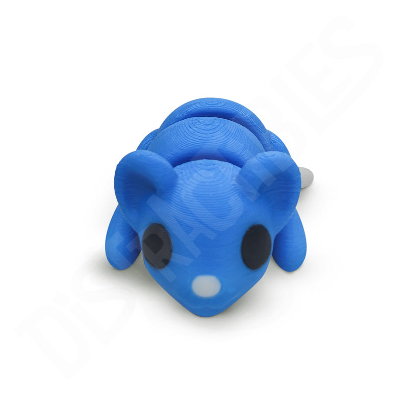 Distracties Mouse - 3D Printed Articulated Toy Fidget Friend
