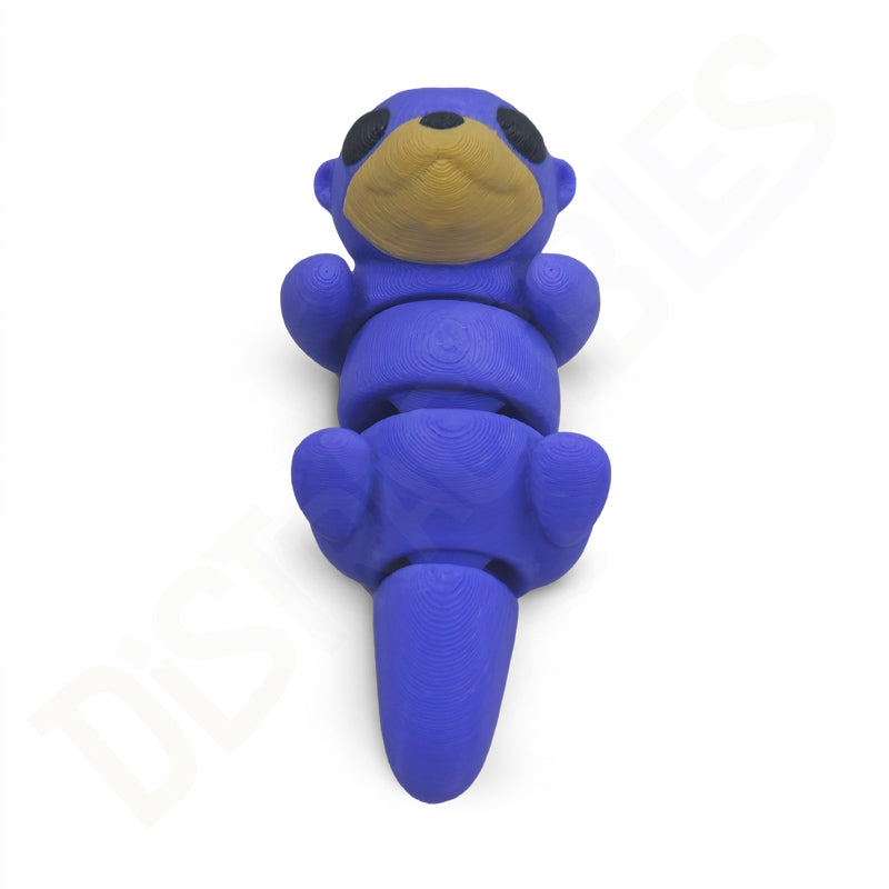 Distracties Otter - Belly Up - 3D Printed Articulated Toy Fidget Friend