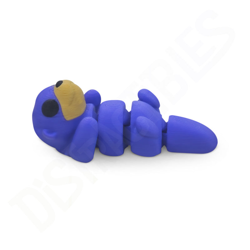 Distracties Otter - Belly Up - 3D Printed Articulated Toy Fidget Friend