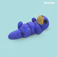 Thumbnail for Distracties Otter - Belly Up - 3D Printed Articulated Toy Fidget Friend