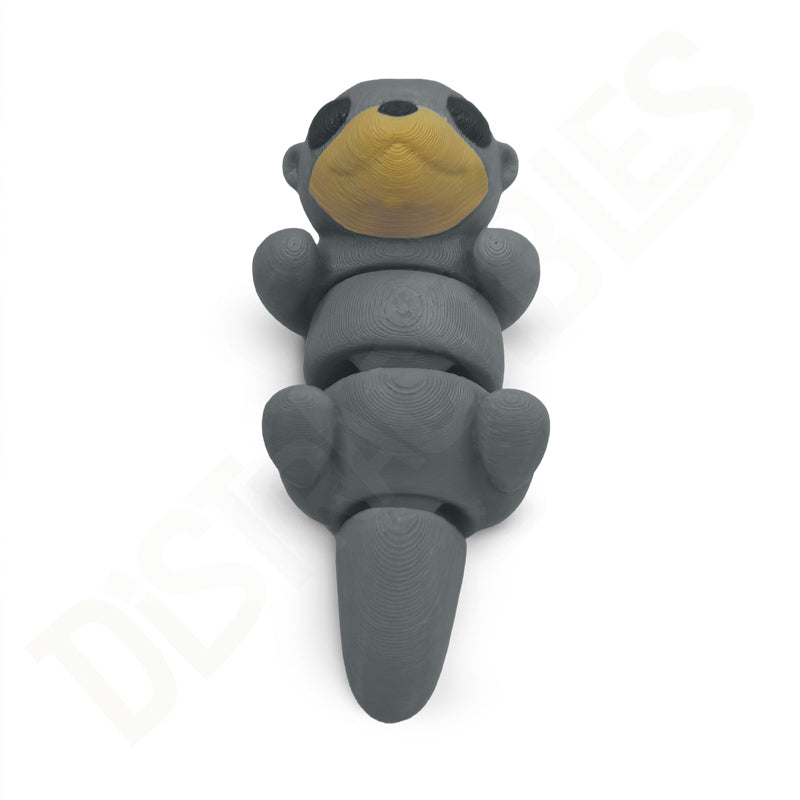 Distracties Otter - Belly Up - 3D Printed Articulated Toy Fidget Friend