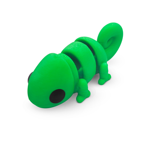 Distracties Chameleon - 3D Printed Articulated Toy Fidget Friend