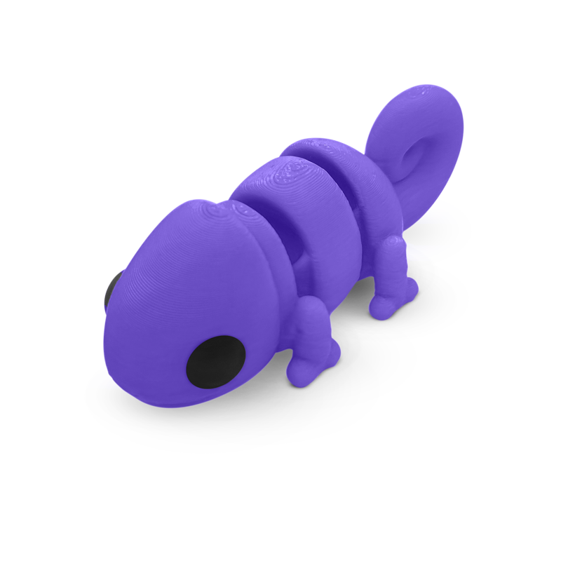 Distracties Chameleon - 3D Printed Articulated Toy Fidget Friend