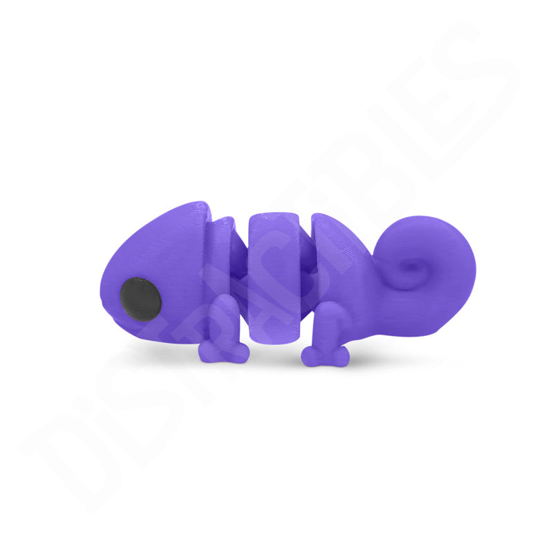 Distracties Chameleon - 3D Printed Articulated Toy Fidget Friend