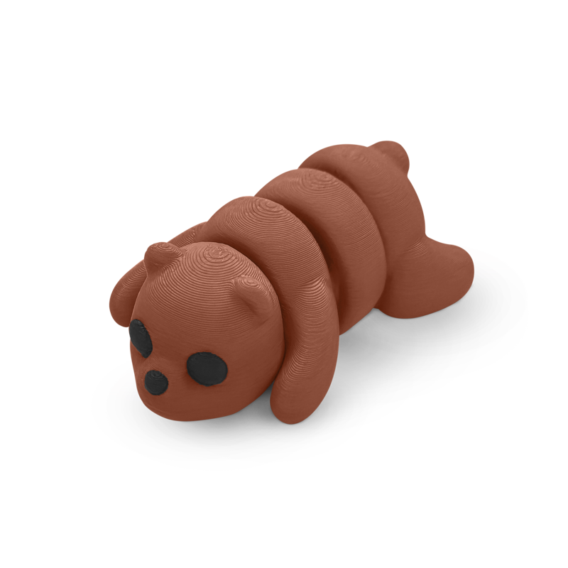 Distracties Bear - 3D Printed Articulated Toy Fidget Friend