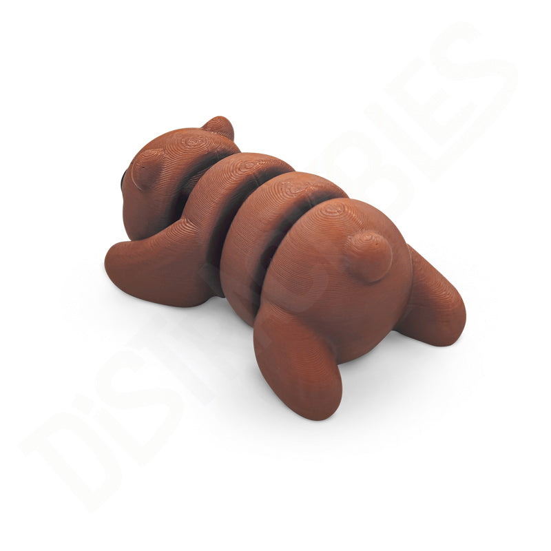 Distracties Bear - 3D Printed Articulated Toy Fidget Friend