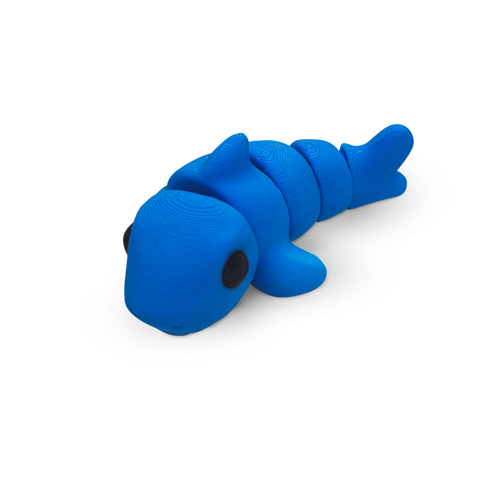 Distracties Shark - 3D Printed Articulated Toy Fidget Friend