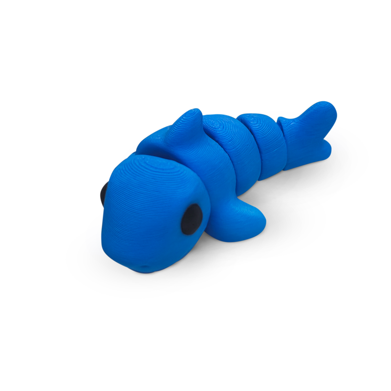 Distracties Shark - 3D Printed Articulated Toy Fidget Friend