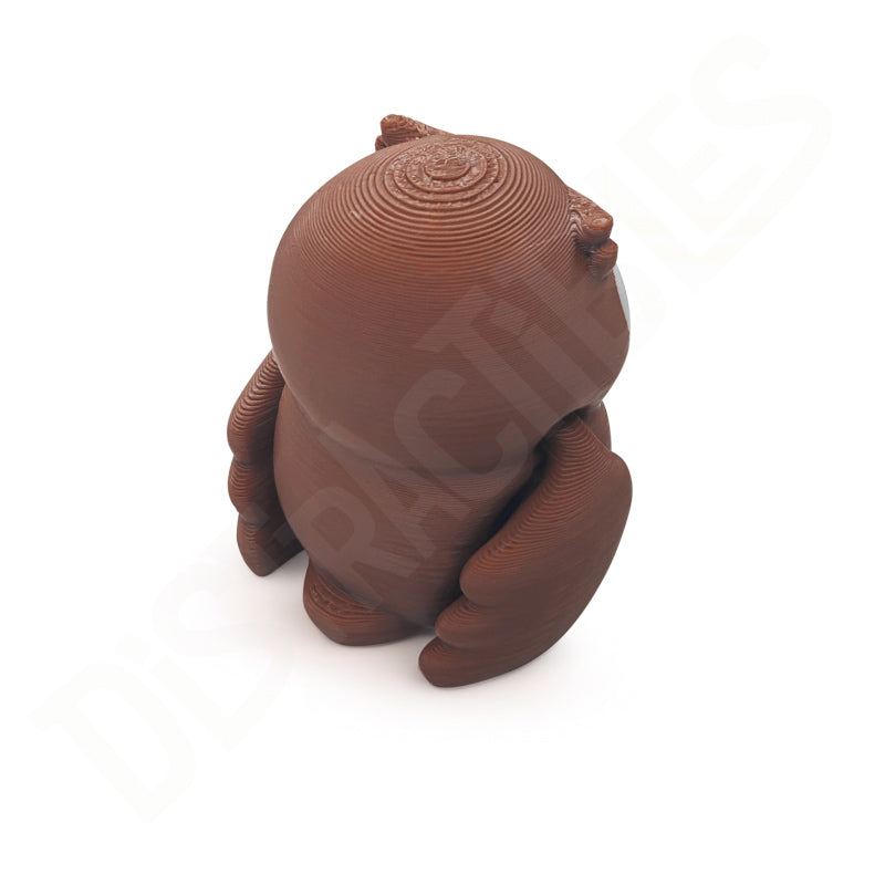 Distracties Owl - 3D Printed Articulated Toy Fidget Friend