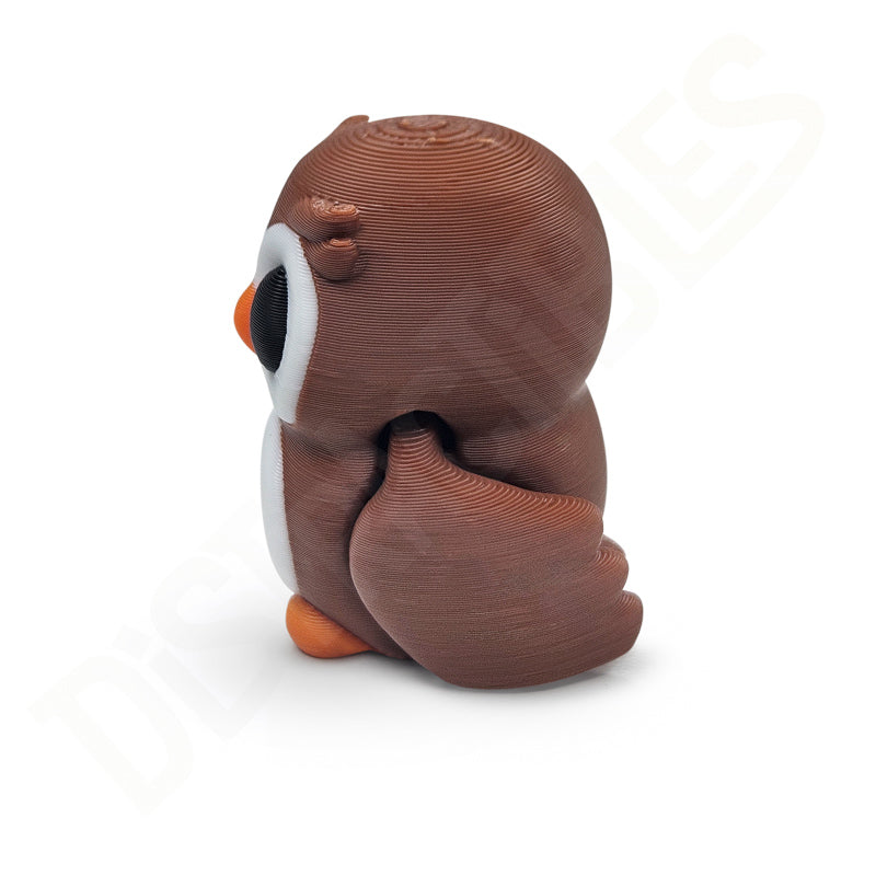 Distracties Owl - 3D Printed Articulated Toy Fidget Friend