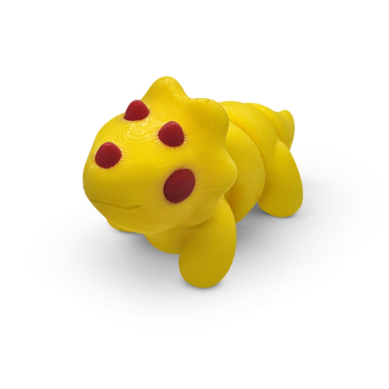 Distracties Triceratops - 3D Printed Articulated Toy Fidget Friend