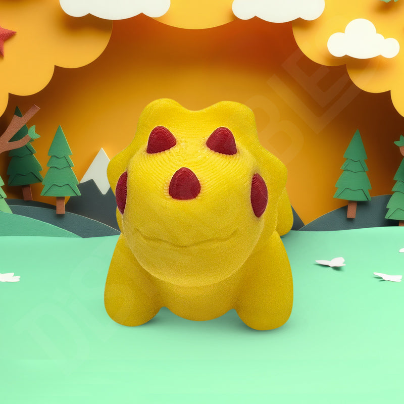 Distracties Triceratops - 3D Printed Articulated Toy Fidget Friend