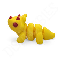 Thumbnail for Distracties Triceratops - 3D Printed Articulated Toy Fidget Friend