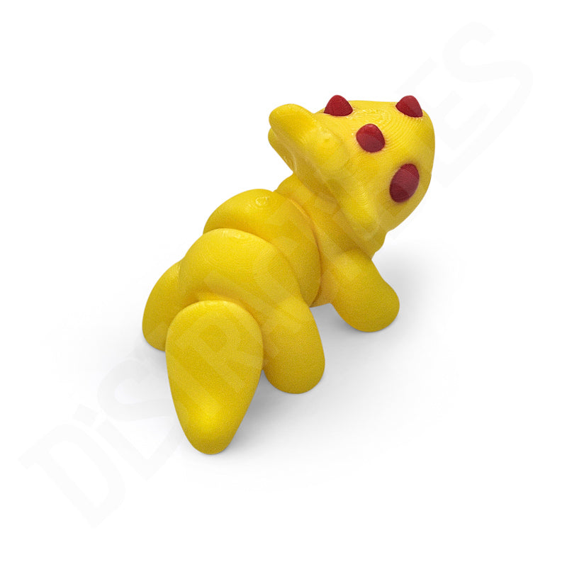 Distracties Triceratops - 3D Printed Articulated Toy Fidget Friend